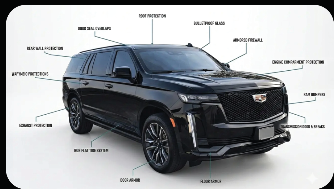 Cadillac Escalade SUV Armored