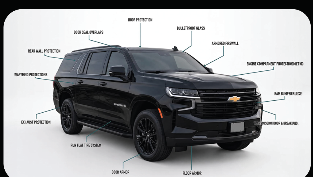 Chevrolet Suburban SUV Armored
