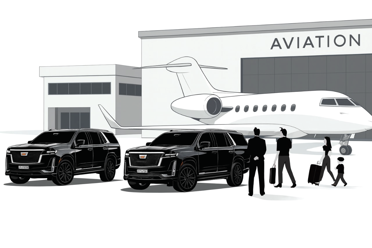 FBO Private Jet Airport Transfer
