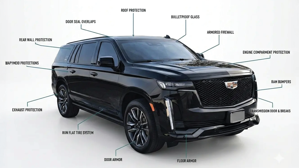 Cadillac Escalade SUV B6 Architecture