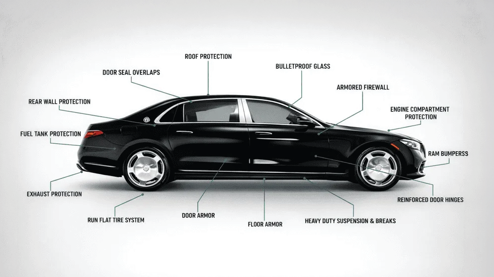 Mercedes-Benz Maybach B6 Architecture